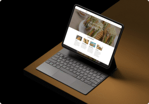 Ganesh Bhel website design portfolio in Pune showcasing responsive food business web design