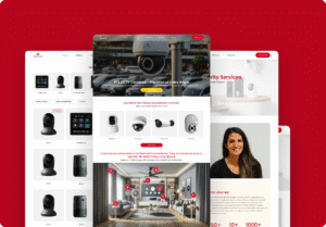 Supra Security Website Design – CCTV Camera Service Provider Portfolio