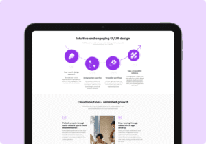 ATC website design portfolio showcasing international responsive web design project