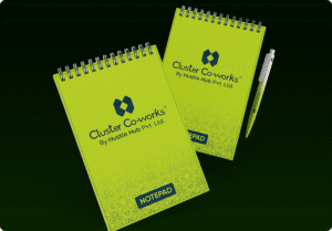 Shubhankari Branding pen showcasing branded merchandise designed by Xefora Tech, a top branding and digital marketing company in Pune