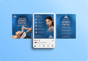 Digital marketing and SEO portfolio for M Aesthetics skincare clinic showcasing beauty and aesthetics SEO results