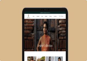Iraiva Lifestyle website design portfolio for a clothing and fashion brand in Pune