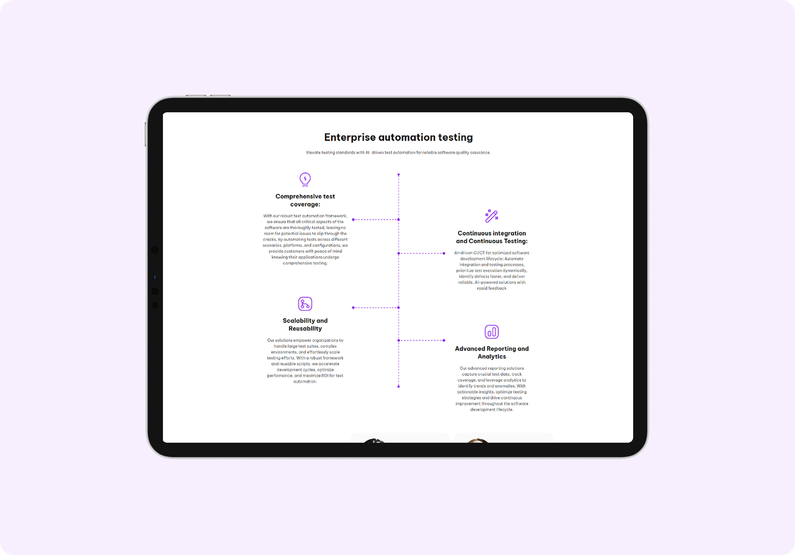 ATC website design portfolio showcasing international responsive web design project