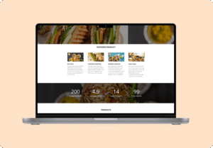 Ganesh Bhel website design portfolio in Pune showcasing responsive food business web design