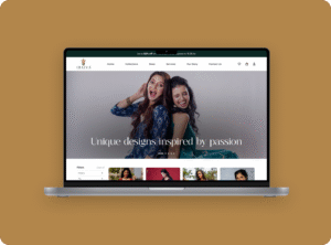 Iraiva Lifestyle website design portfolio for a clothing and fashion brand in Pune