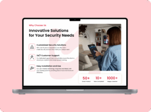 Supra Security Website Design – CCTV Camera Service Provider Portfolio