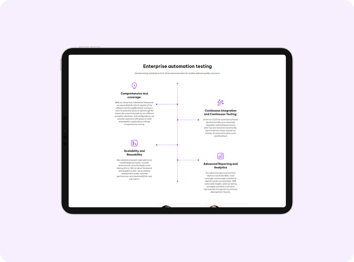 ATC website design portfolio showcasing international responsive web design project