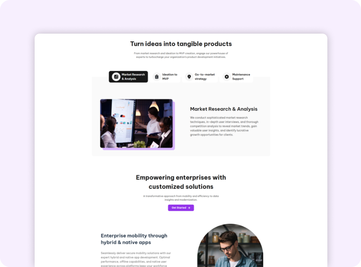 ATC website design portfolio showcasing international responsive web design project