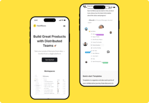 FreshFlow website design portfolio showcasing modern responsive web design project