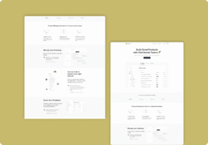 FreshFlow website design portfolio showcasing modern responsive web design project