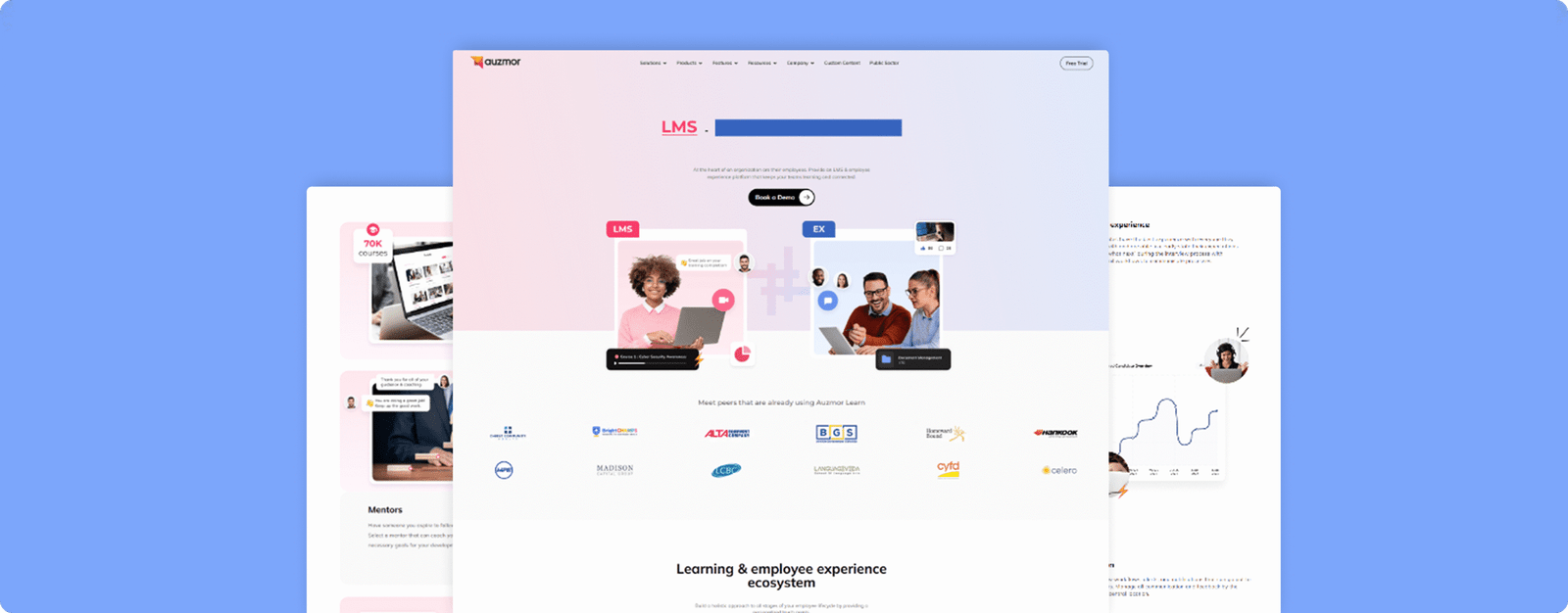 ATC website design portfolio showcasing international responsive web design project