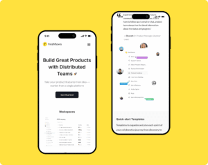 FreshFlow website design with modern responsive UI and user-friendly layout