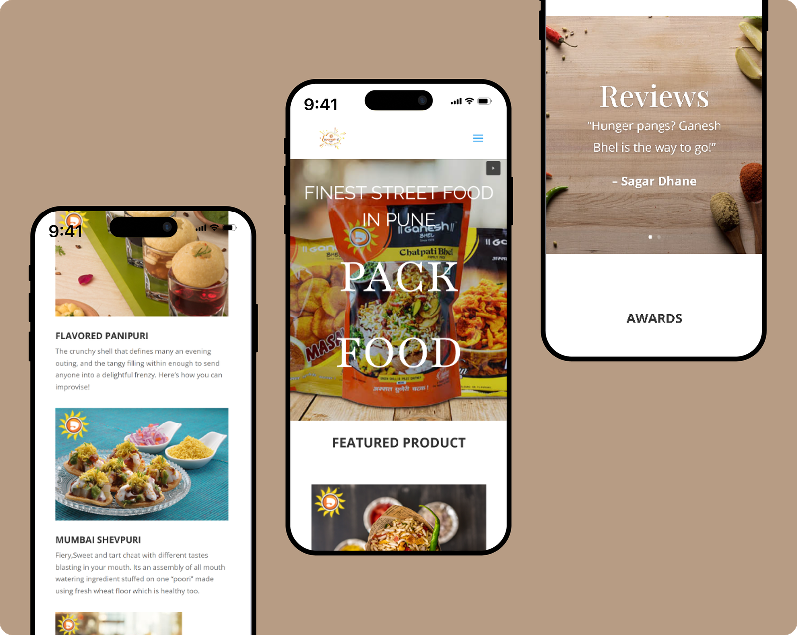 Wag A Meal website design portfolio showcasing responsive food delivery web design
