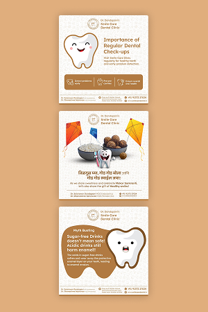 Smile Care Dental Clinic Mumbai website design and SEO portfolio showcasing dental digital marketing success