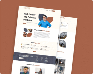 Smile Care Dental Clinic Mumbai website design and SEO portfolio showcasing dental digital marketing success