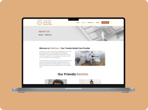 Smile Care Dental Clinic Mumbai website design and SEO portfolio showcasing dental digital marketing success