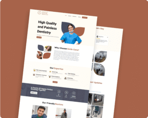 Smile Care Dental Clinic Mumbai website design and SEO portfolio showcasing dental digital marketing success