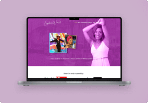FreshFlow website design with modern responsive UI and user-friendly layout
