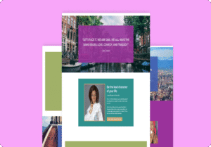 Sophia website design with modern responsive UI and user-friendly layout