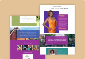 Sophia website design with modern responsive UI and user-friendly layout