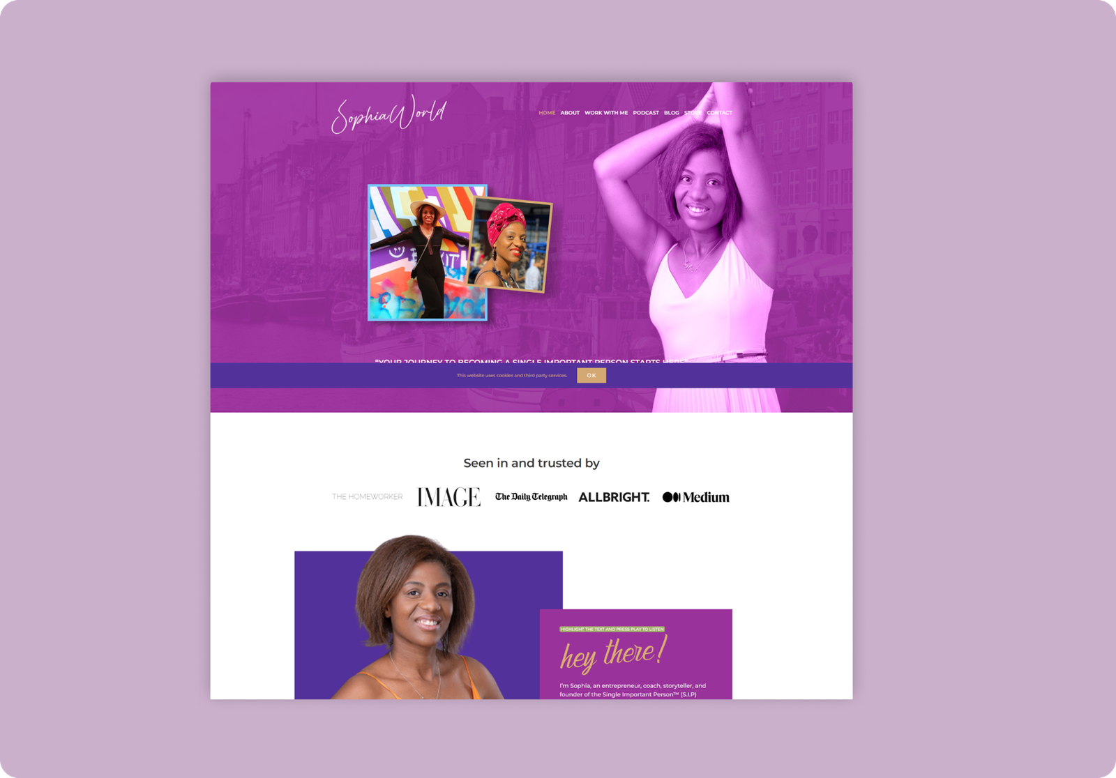 FreshFlow website design with modern responsive UI and user-friendly layout