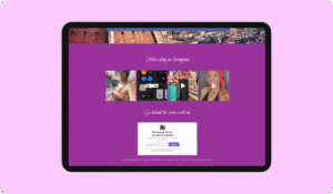 Sophia website design portfolio showcasing modern responsive web design project