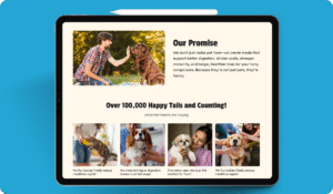 Wag A Meal Website Design Portfolio – Food Delivery Web Development